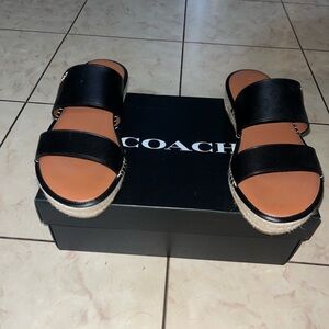Coach Black Women's Sandals